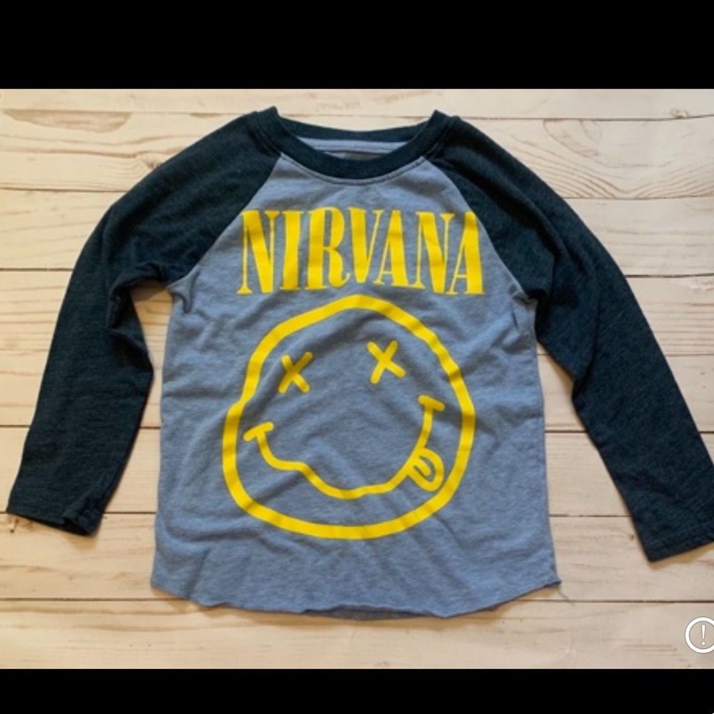 Kids nirvana shirt